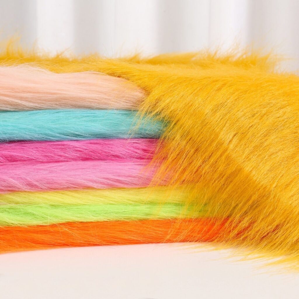 long pile fur fabrics